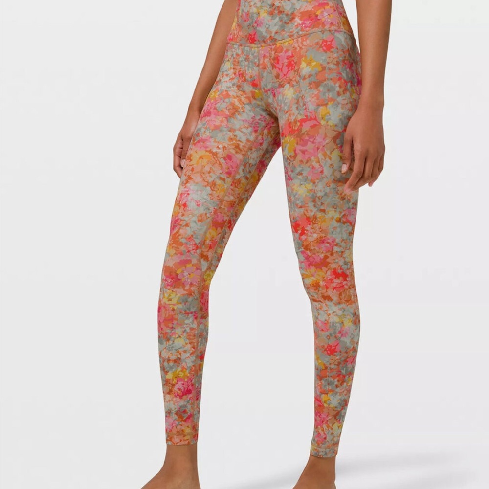 Lululemon Athletica Align Inflorescence Multi Leggings